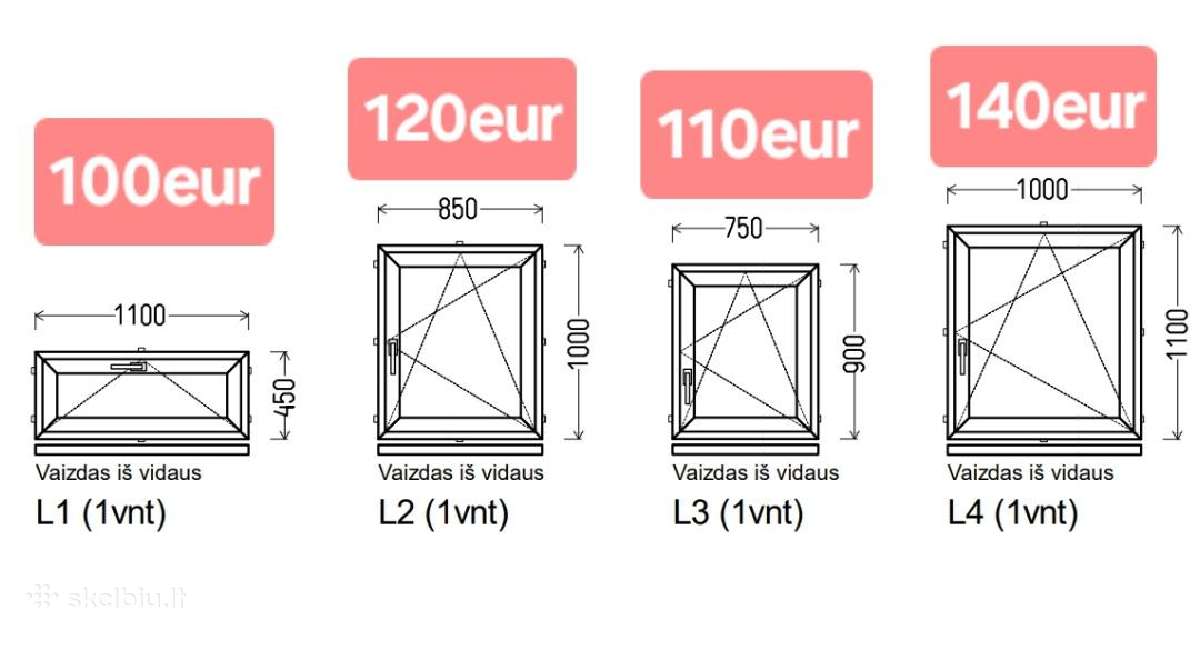 Nauji plastikiniai langai ir jų gamyba Klaipėda - nuotraukos Nr. 6