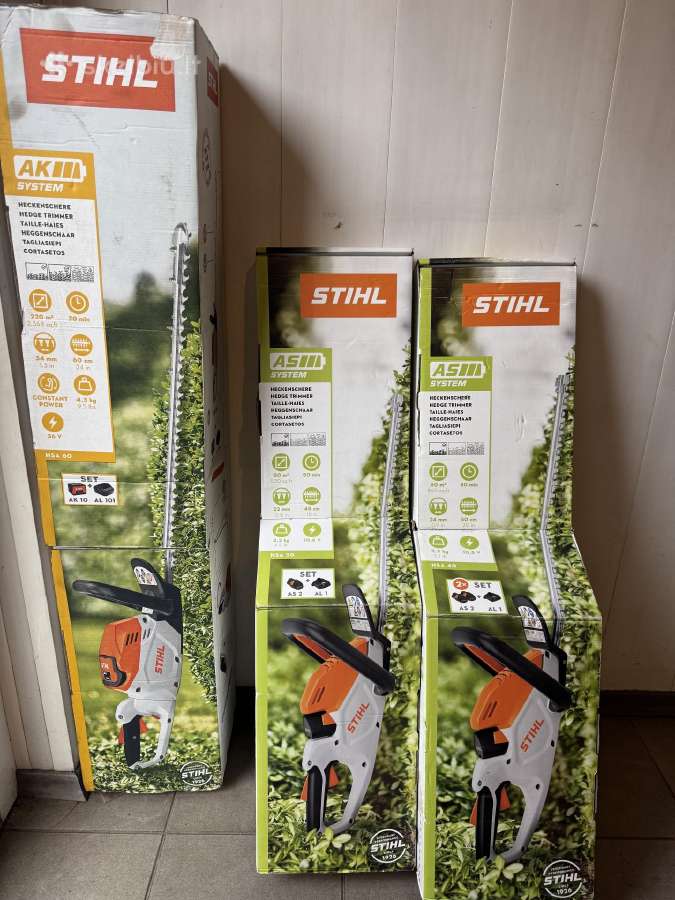 Naujos Stihl gyvatvorių žirklės