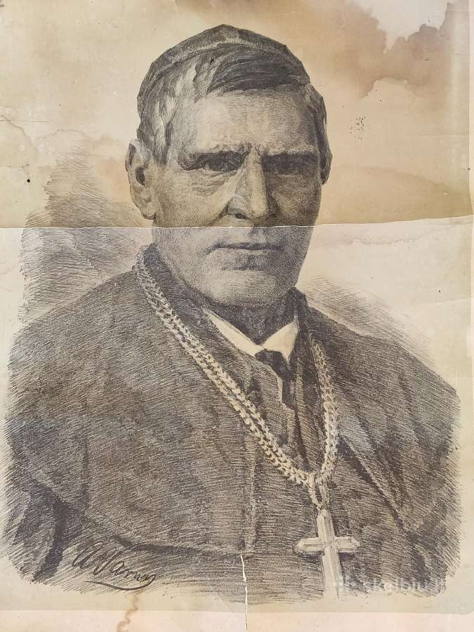 Tarpukario Valančiaus plakatas