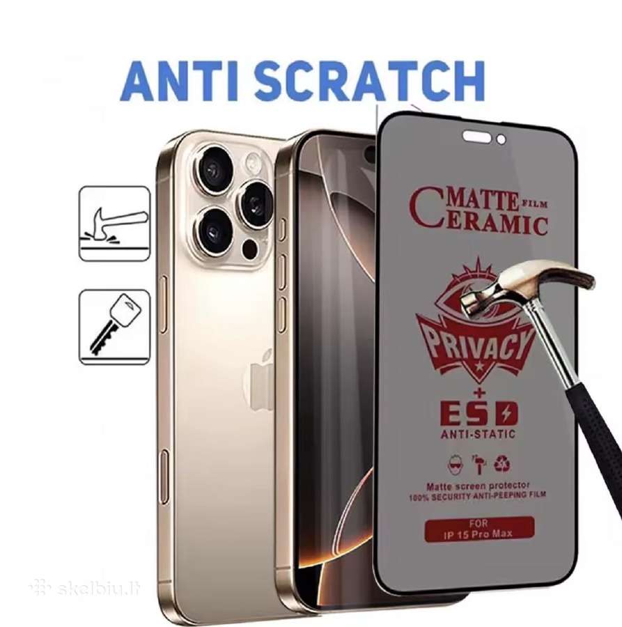 Privacy ekrano apsaugos Ip12. 3vnt