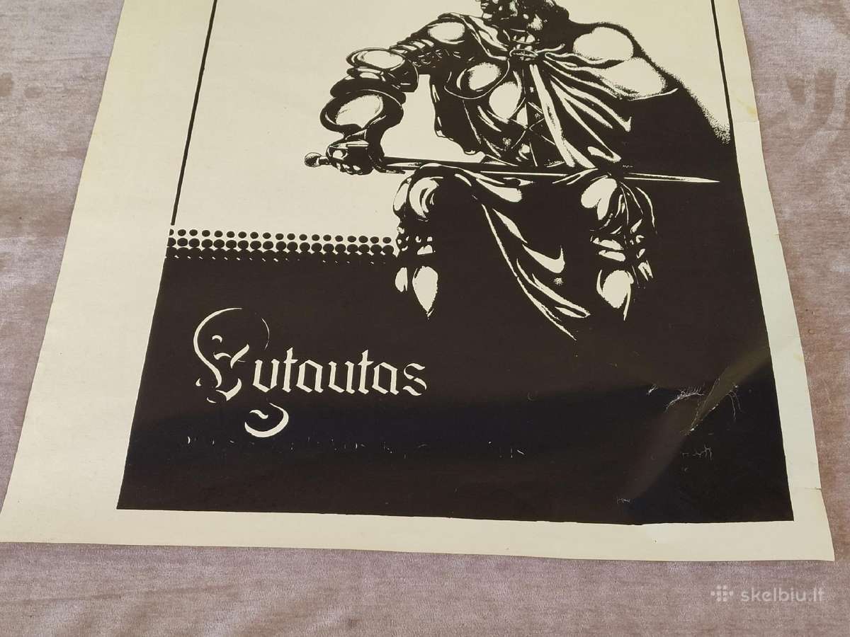 Senas Vytauto plakatas - nuotraukos Nr. 4
