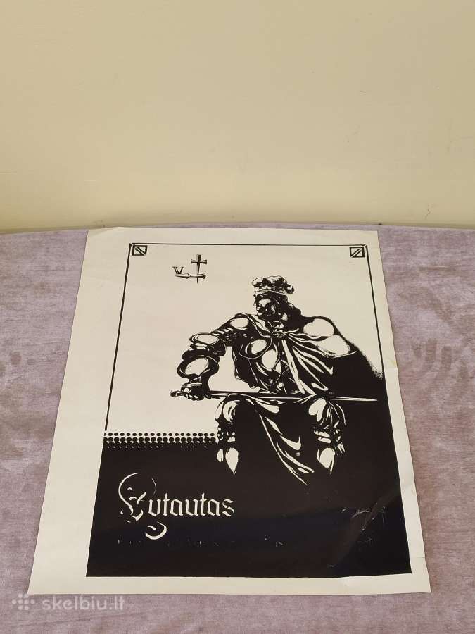 Senas Vytauto plakatas