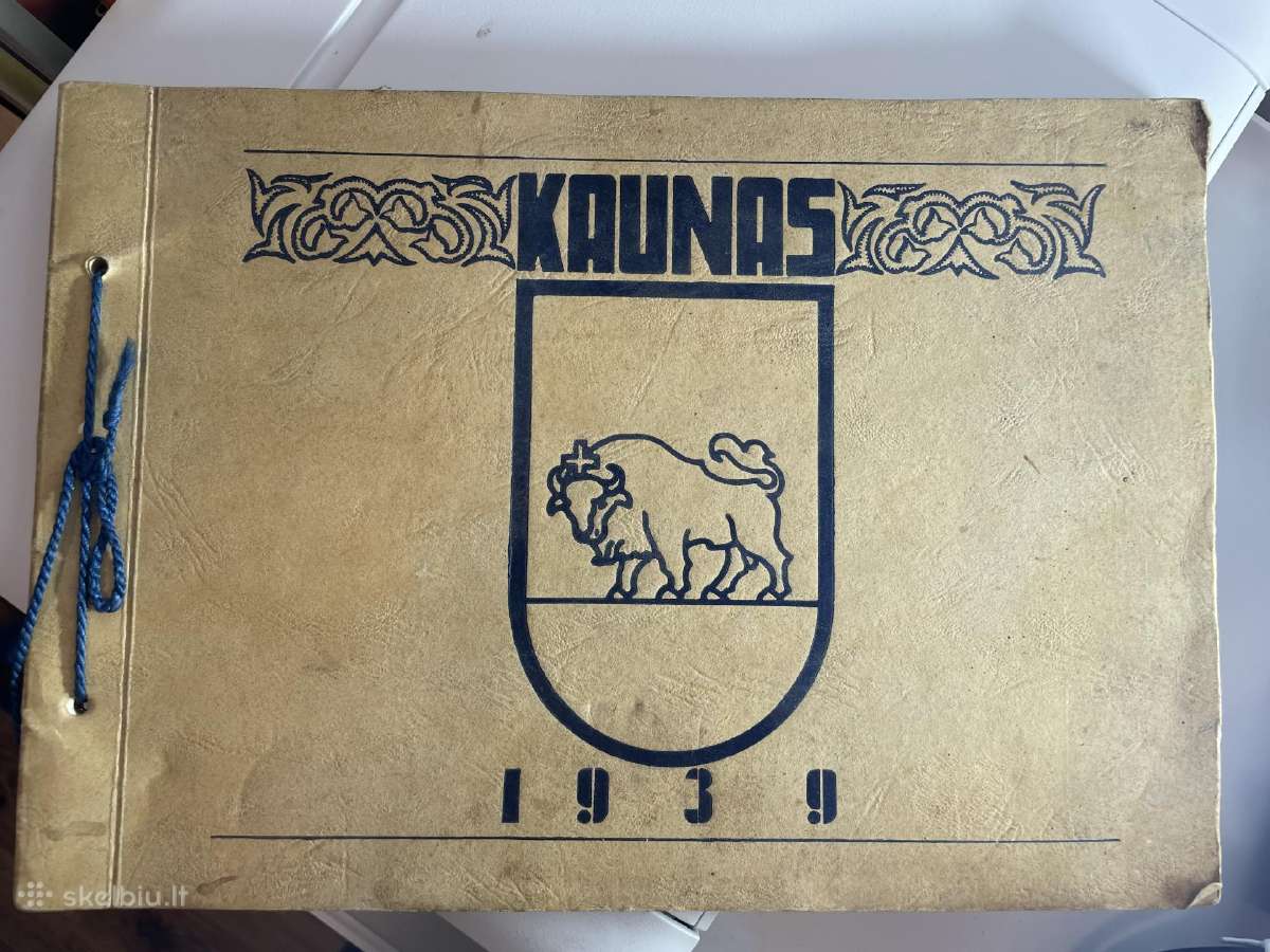 1939 metų Kauno albumas