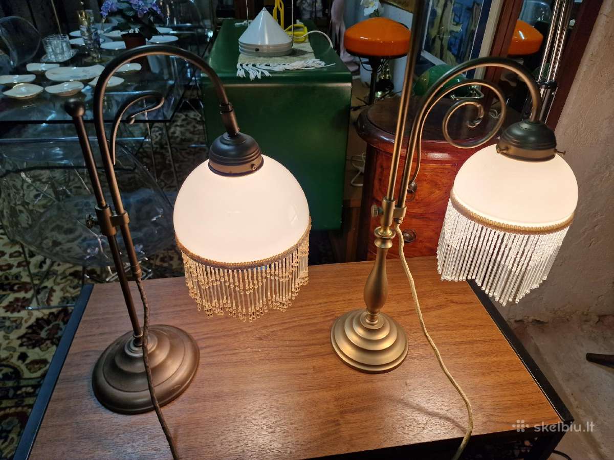 Vintažinės mid century Jugend st.stalinės lempos