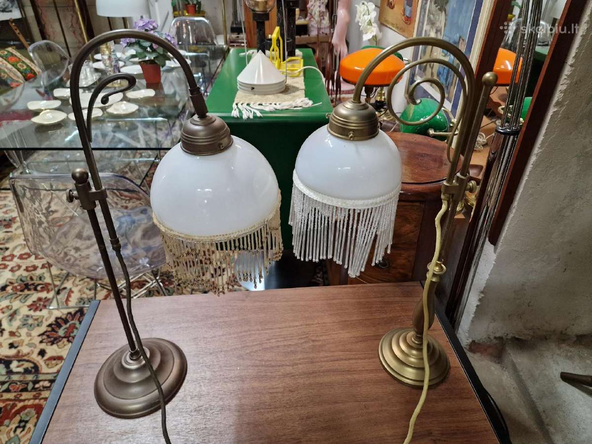 Vintažinės mid century Jugend st.stalinės lempos - nuotraukos Nr. 18
