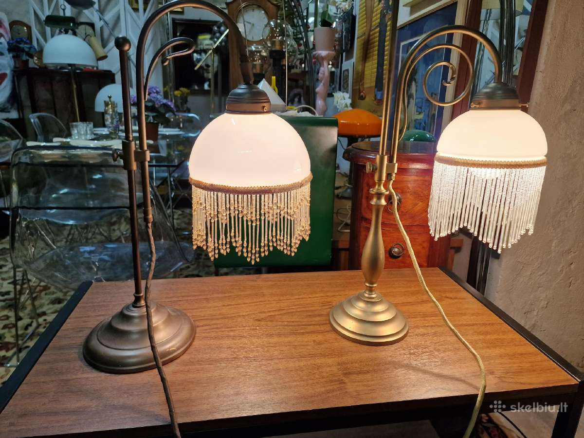 Vintažinės mid century Jugend st.stalinės lempos - nuotraukos Nr. 20