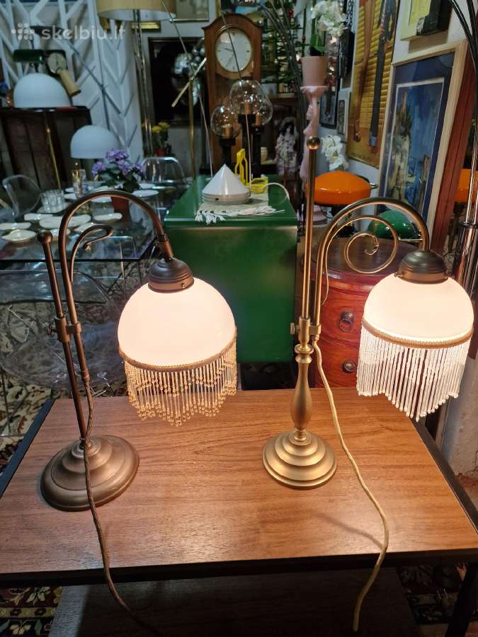 Vintažinės mid century Jugend st.stalinės lempos - nuotraukos Nr. 29