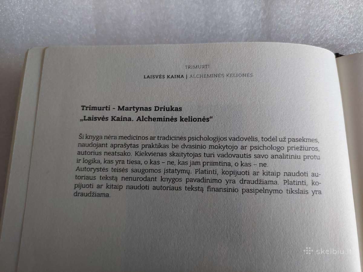 Laisvės kaina. Alcheminės kelionės - nuotraukos Nr. 4