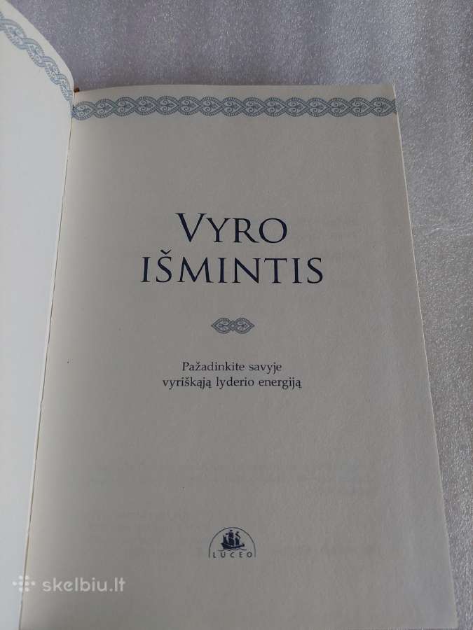 Vyro išmintis - nuotraukos Nr. 2