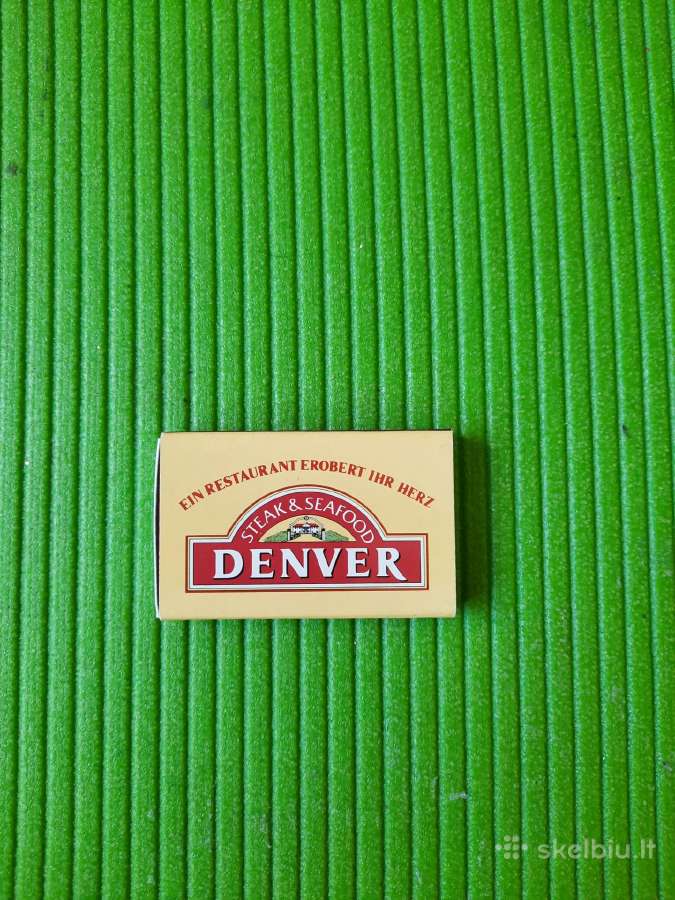 N01. Degtukų dėžutė Denver Steak & Seafood