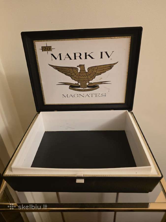 Vintage,originali Mark Iv,magnato cigarų dėžutė