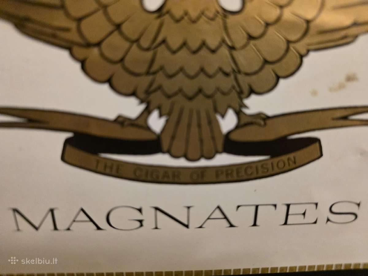 Vintage,originali Mark Iv,magnato cigarų dėžutė - nuotraukos Nr. 4