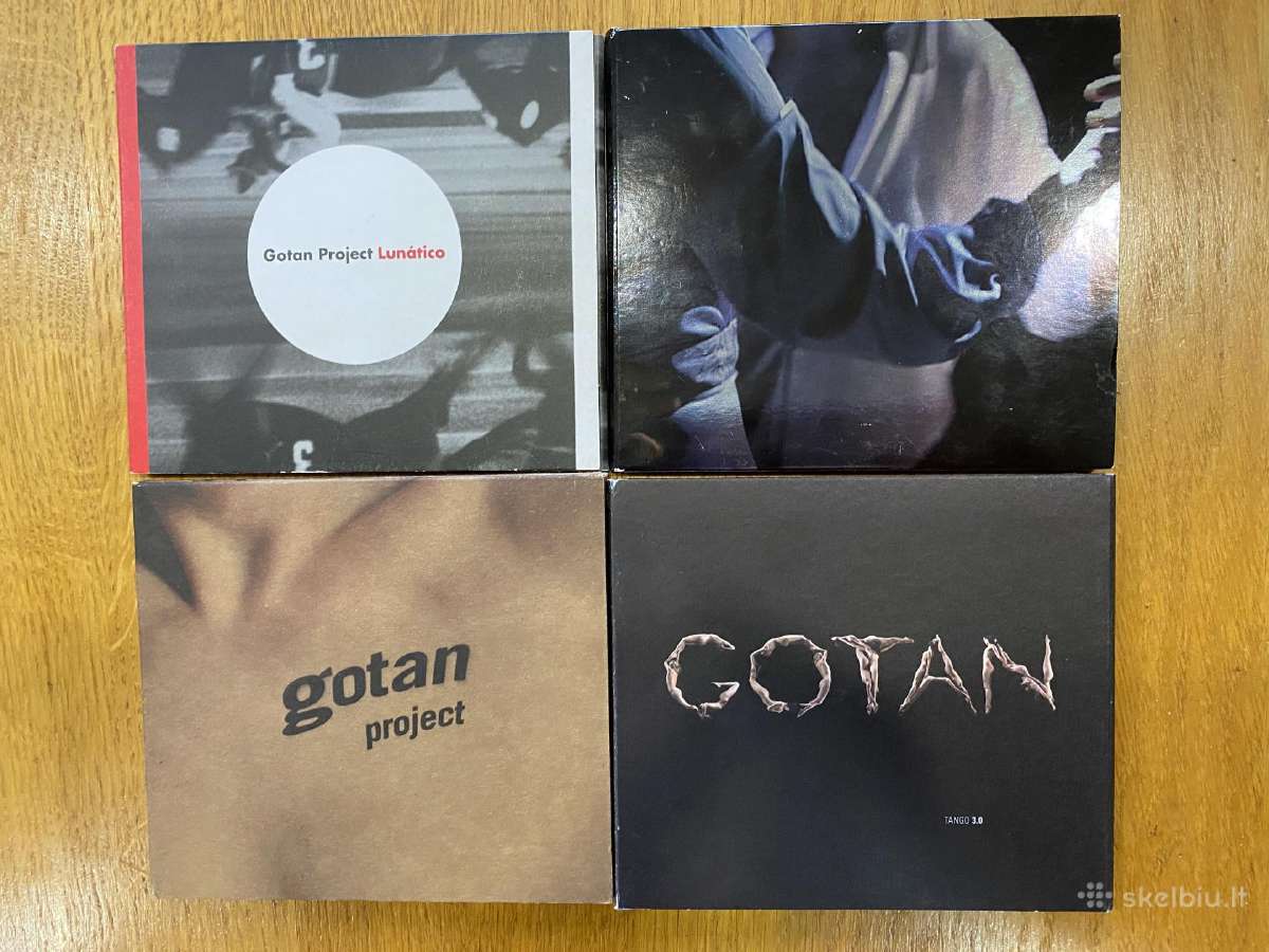 Originalūs Gotan Project kompaktiniai diskai
