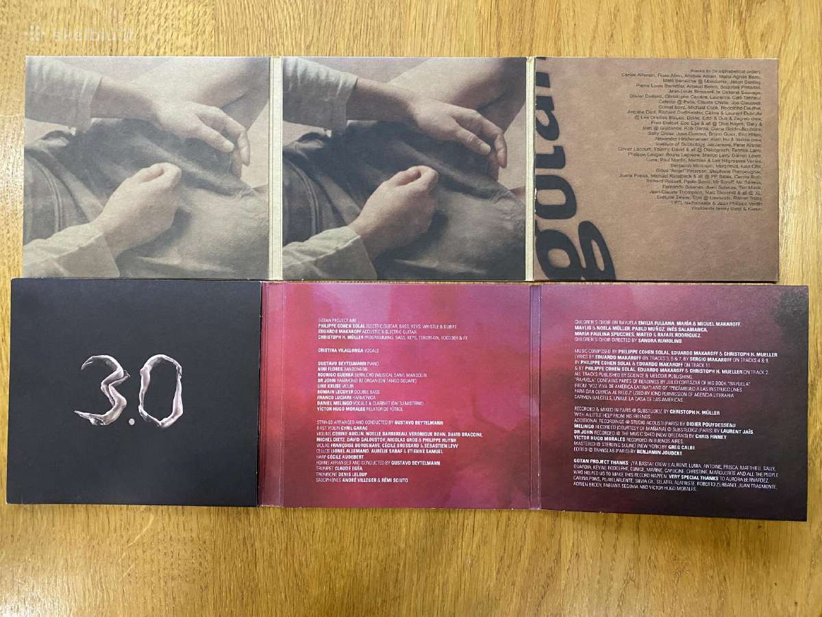 Originalūs Gotan Project kompaktiniai diskai - nuotraukos Nr. 6