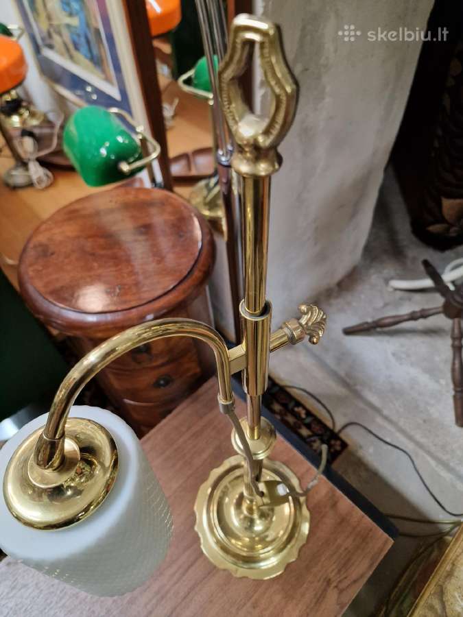 Vintažinės mid century Art Nouveau st.stalo lempos - nuotraukos Nr. 6