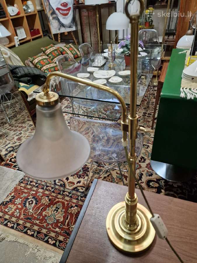 Vintažinės mid century Art Nouveau st.stalo lempos - nuotraukos Nr. 11