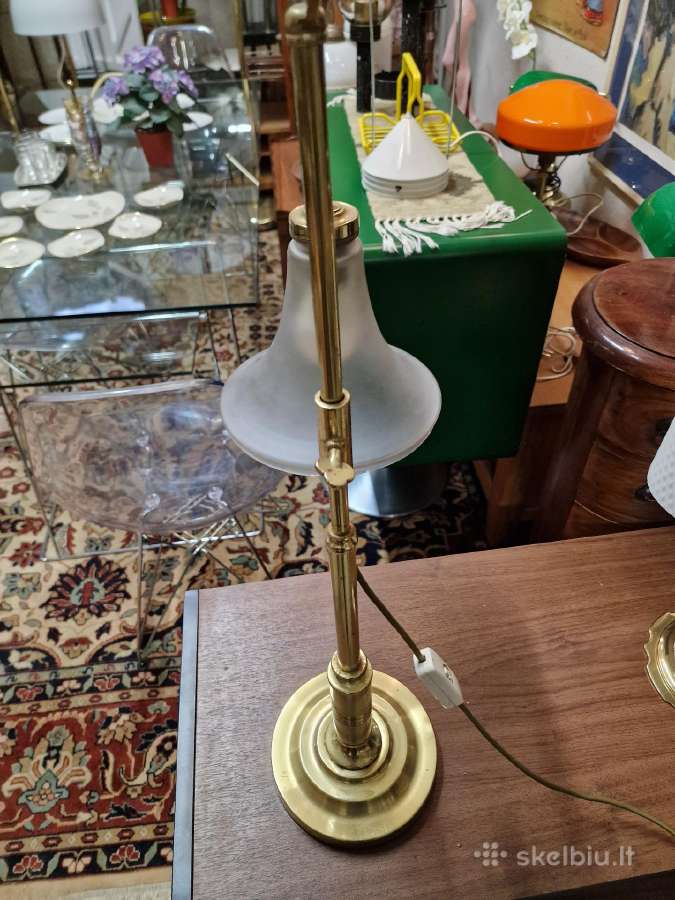 Vintažinės mid century Art Nouveau st.stalo lempos - nuotraukos Nr. 15