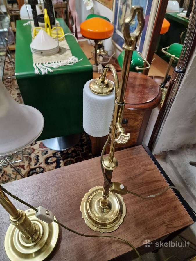 Vintažinės mid century Art Nouveau st.stalo lempos - nuotraukos Nr. 16