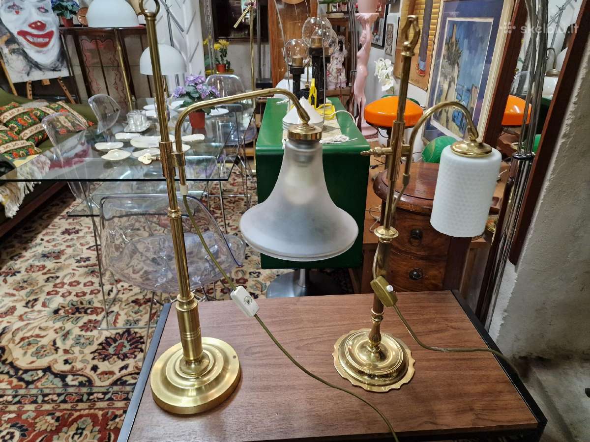 Vintažinės mid century Art Nouveau st.stalo lempos - nuotraukos Nr. 18