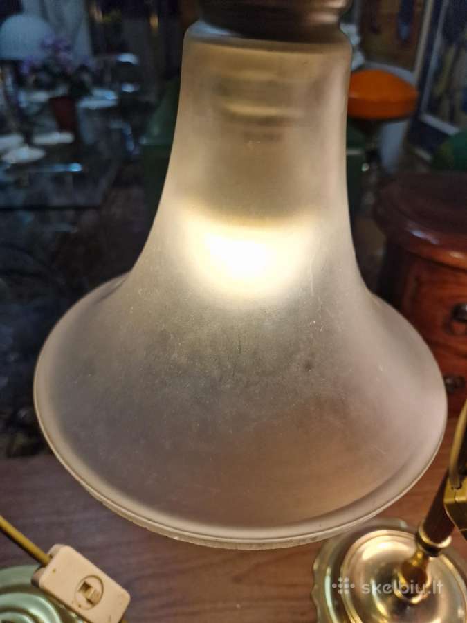 Vintažinės mid century Art Nouveau st.stalo lempos - nuotraukos Nr. 20