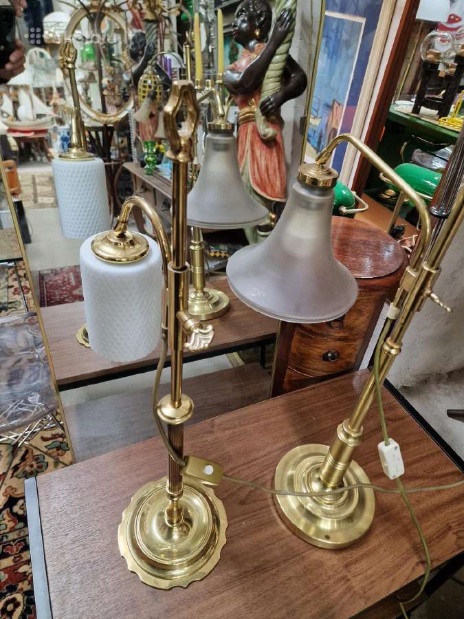 Vintažinės mid century Art Nouveau st.stalo lempos - nuotraukos Nr. 26