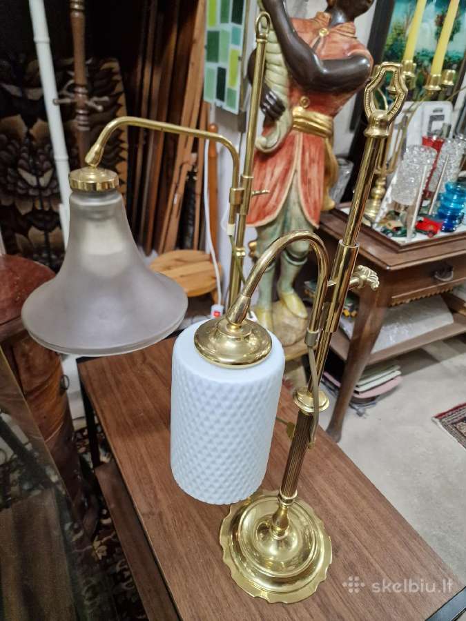 Vintažinės mid century Art Nouveau st.stalo lempos - nuotraukos Nr. 31