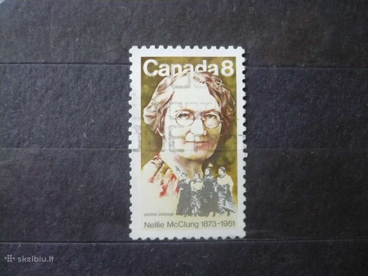 1973m.feministės Nellie Mcclung 100-osios gimimo