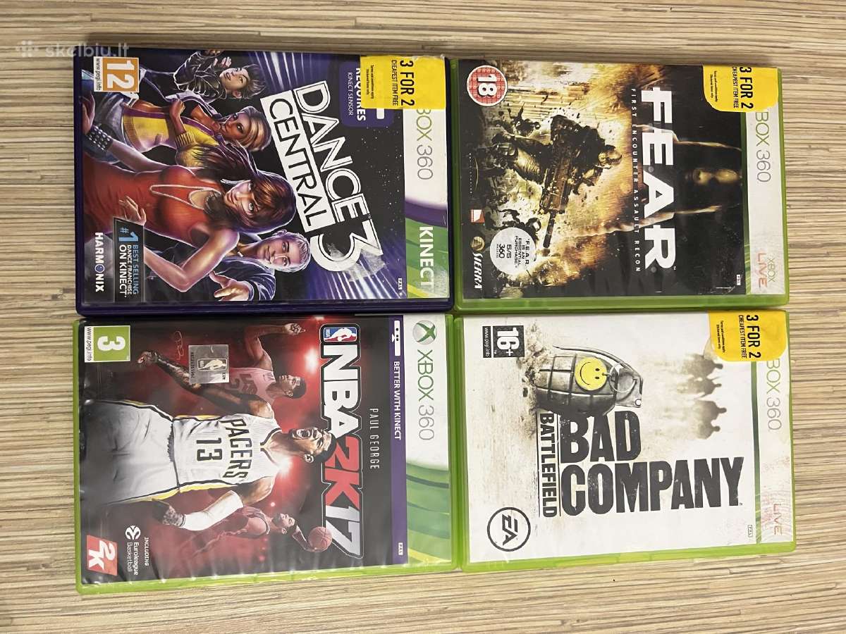 Xbox360 žaidimai