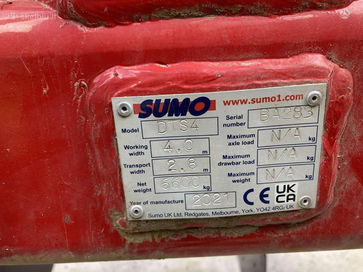 Sėjamoji Sumo Dts4 - nuotraukos Nr. 7