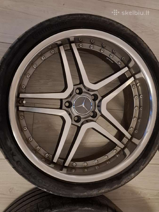 Mercedes Benz ratlankiai R20 5x112 66,6mm - nuotraukos Nr. 2