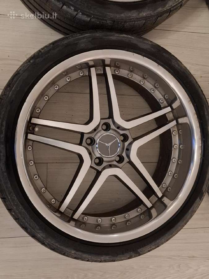 Mercedes Benz ratlankiai R20 5x112 66,6mm - nuotraukos Nr. 3