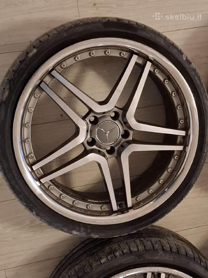 Mercedes Benz ratlankiai R20 5x112 66,6mm - nuotraukos Nr. 4