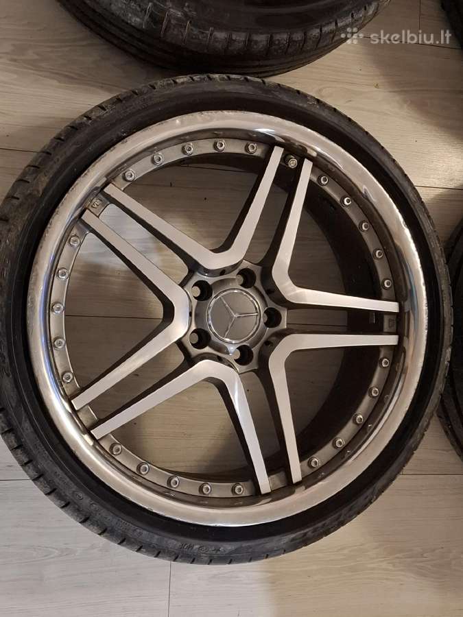 Mercedes Benz ratlankiai R20 5x112 66,6mm - nuotraukos Nr. 5