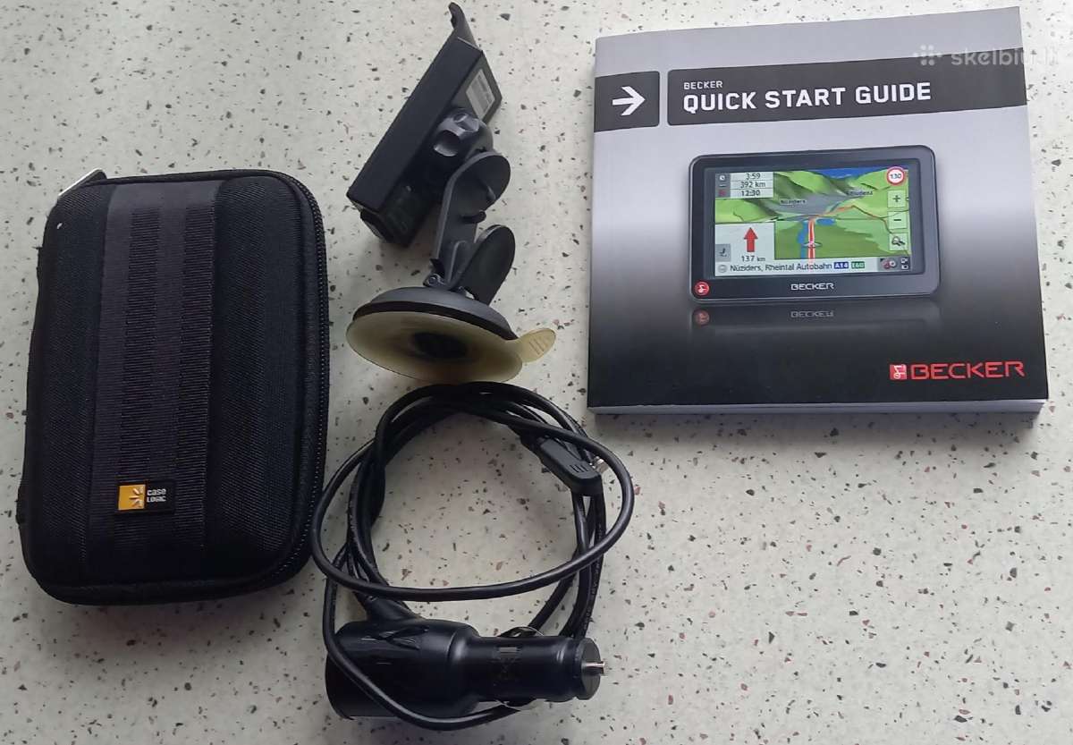 GPS Imtuvas Becker (navigacija)