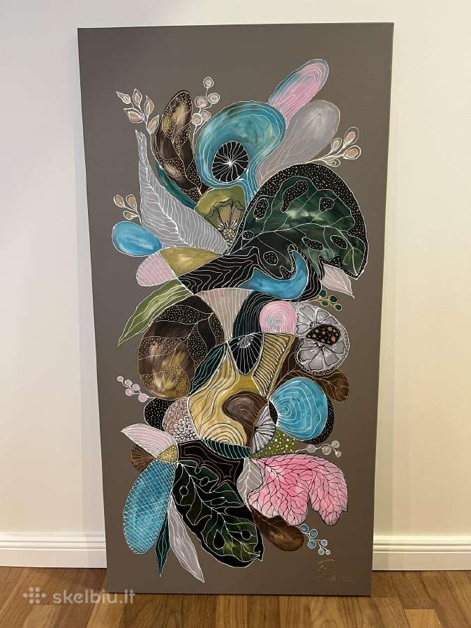 J. Danielės paveikslas "Ramybės oazė 1" 60x120