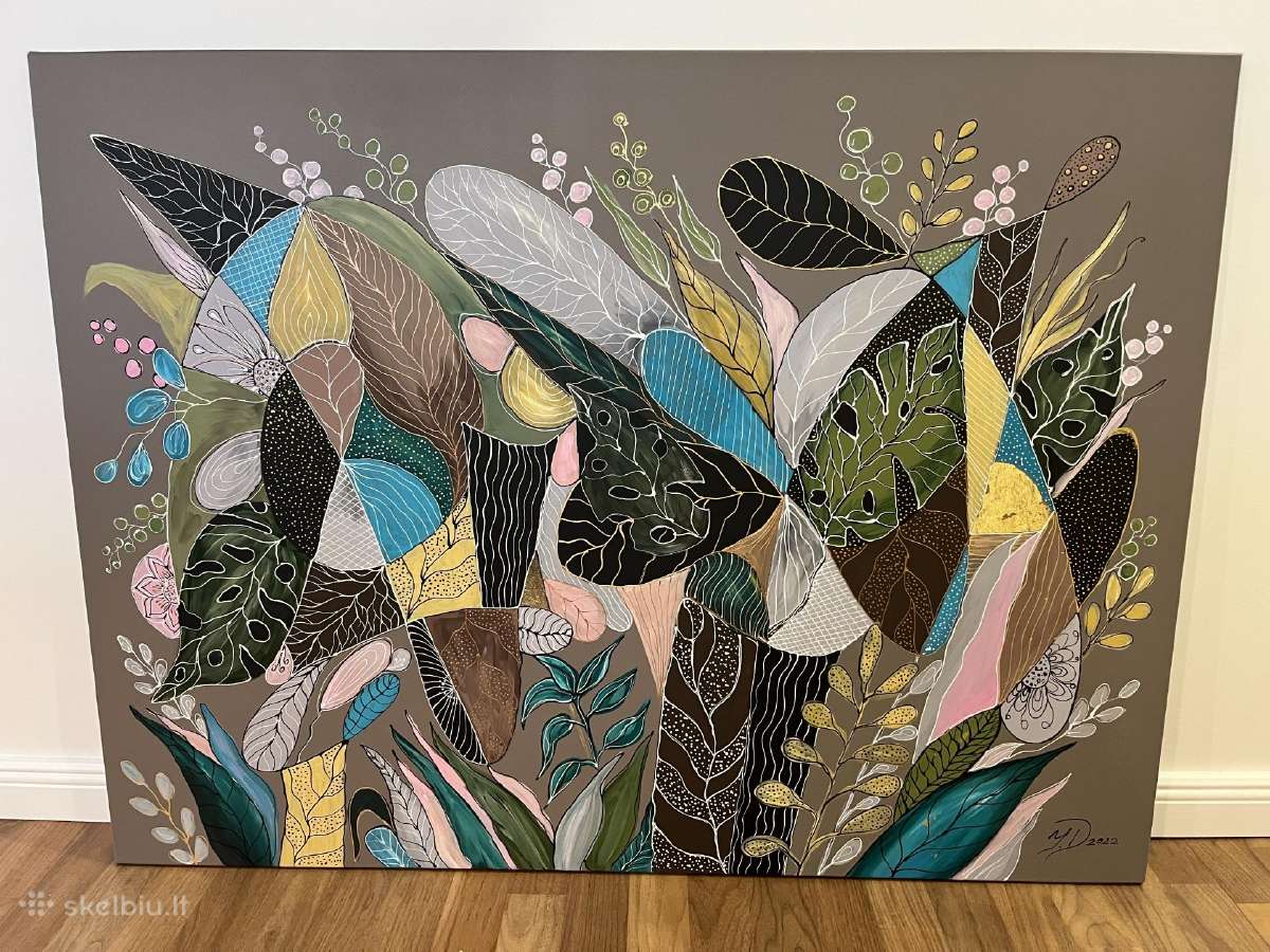 J. Danielės paveikslas "Ramybės oazė 2" 120x90