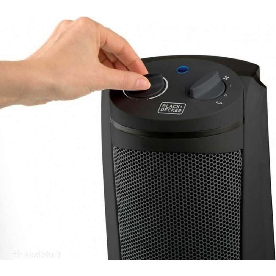 Elektrinis šildytuvas Black & Decker 1000-2000w - nuotraukos Nr. 3