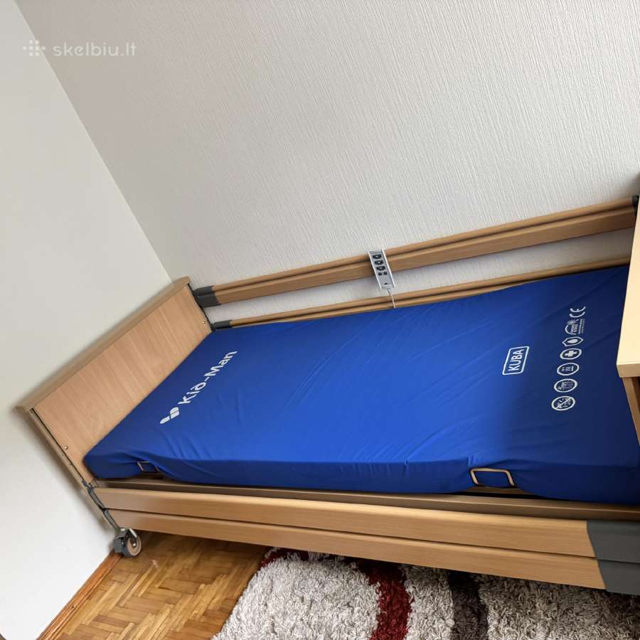 Beveik nauja elektrinė slaugos lova Dali su čiužin