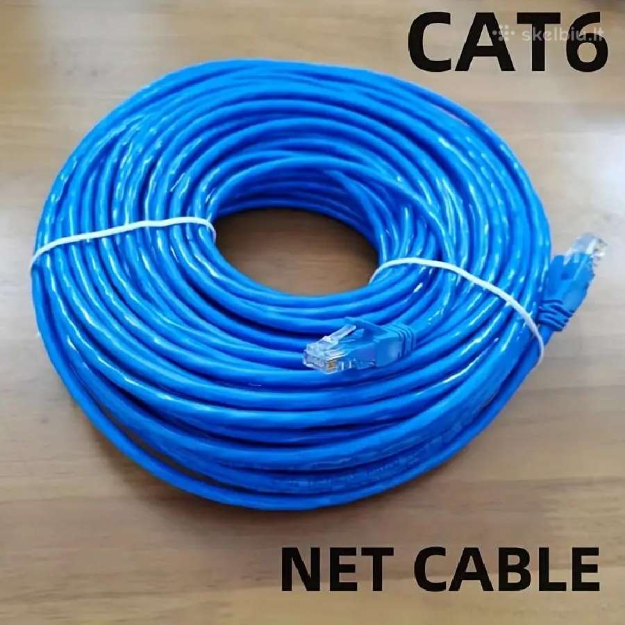 Lan tinklo kabelis – 50 metrų, 6 kategorija (Cat 6
