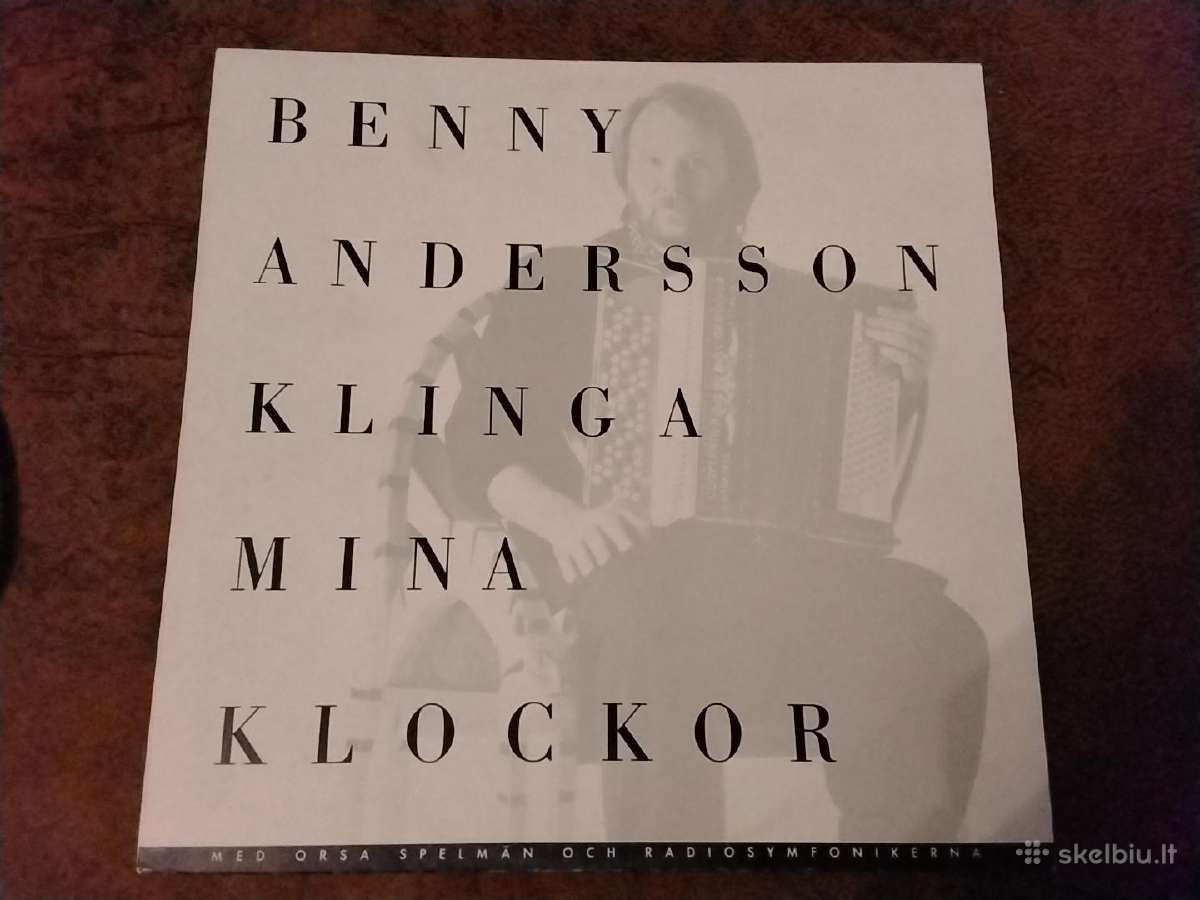 Benny Andersson - Klinga Mina Klockor Lp - nuotraukos Nr. 2