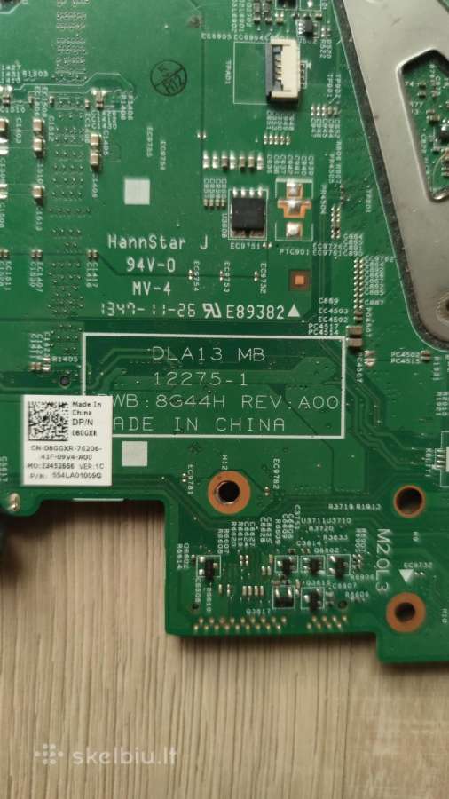 Dell Latitude 3330 ir Asus K52f dalys plokštės - nuotraukos Nr. 4