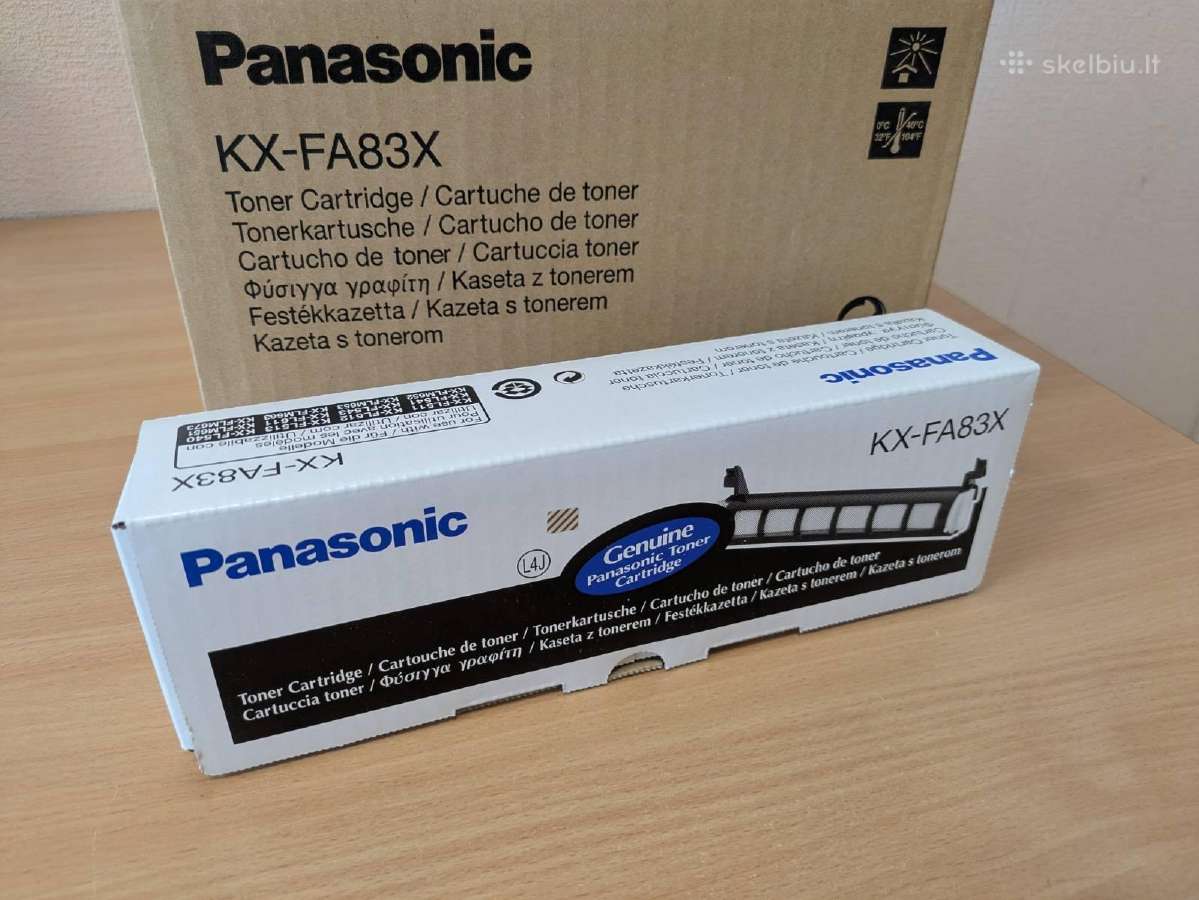Panasonic Kx-fa83 originalus juodas toneris