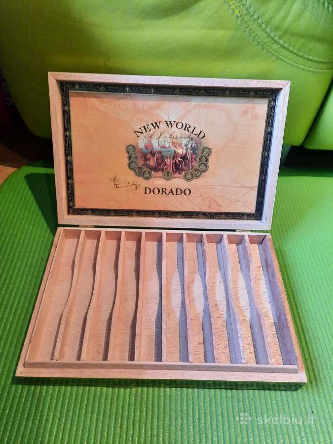 103. Cigarų dėžė New World Dorado - nuotraukos Nr. 2