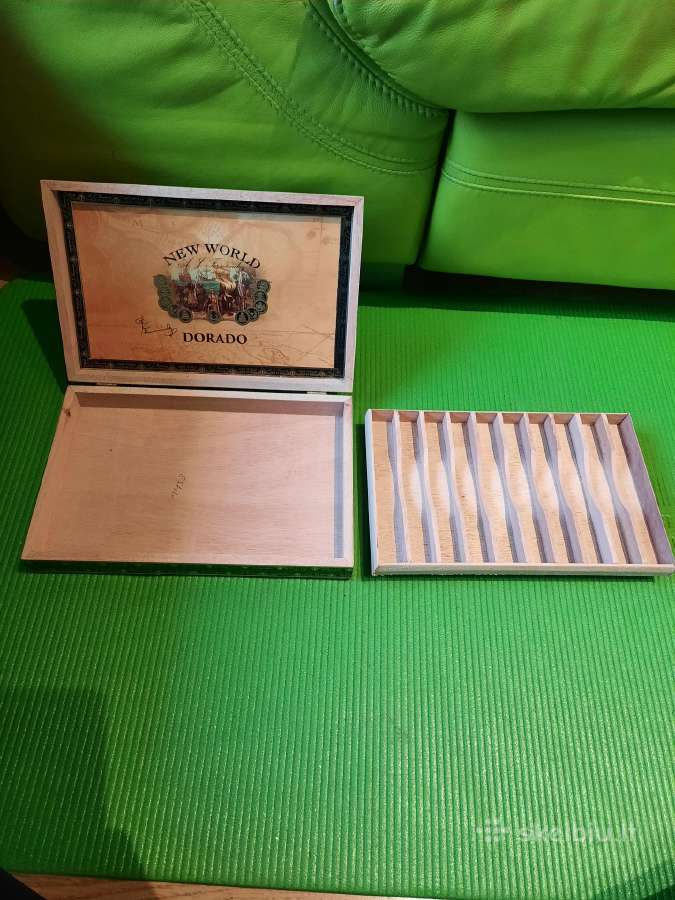 103. Cigarų dėžė New World Dorado - nuotraukos Nr. 3
