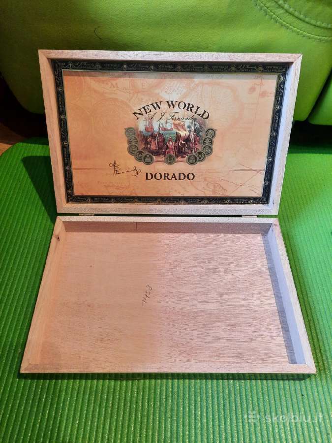 103. Cigarų dėžė New World Dorado - nuotraukos Nr. 4