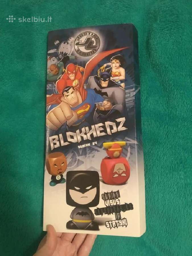 Dc herojų figurėlės Blokhedz - nuotraukos Nr. 4