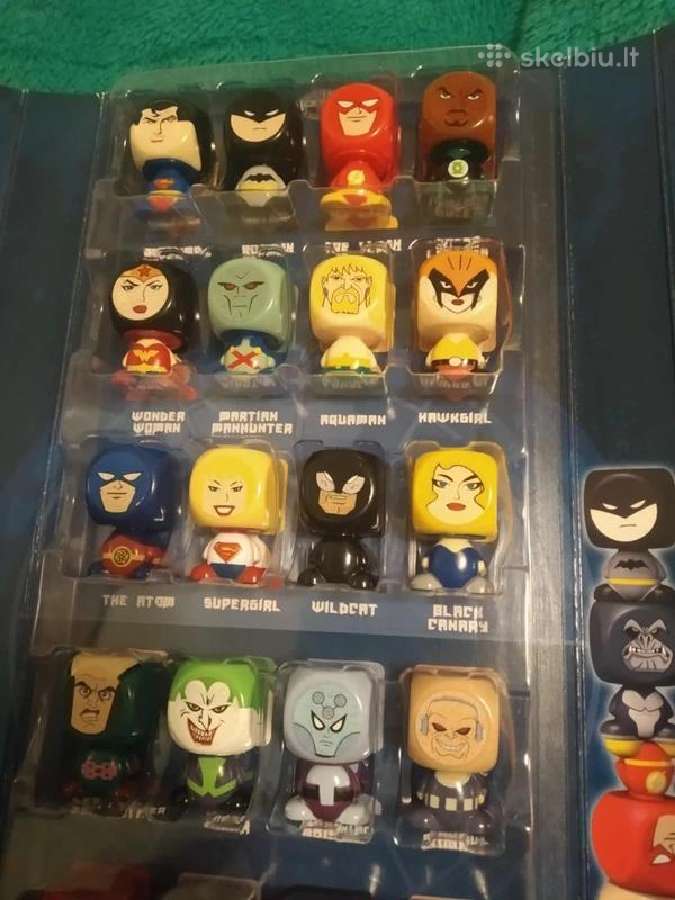 Dc herojų figurėlės Blokhedz - nuotraukos Nr. 3