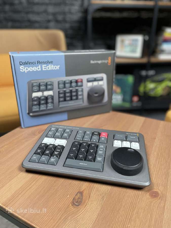 Blackmagic Davinci Resolve Speed Editor pultas