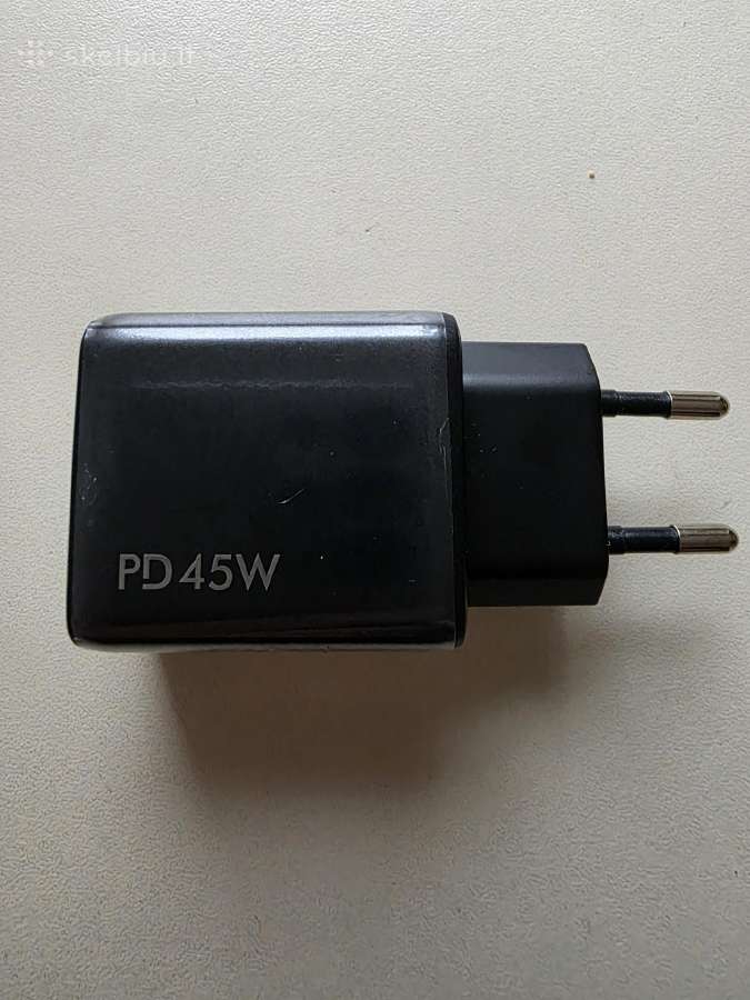 45w Usb-c įkroviklis + kabelis - nuotraukos Nr. 3