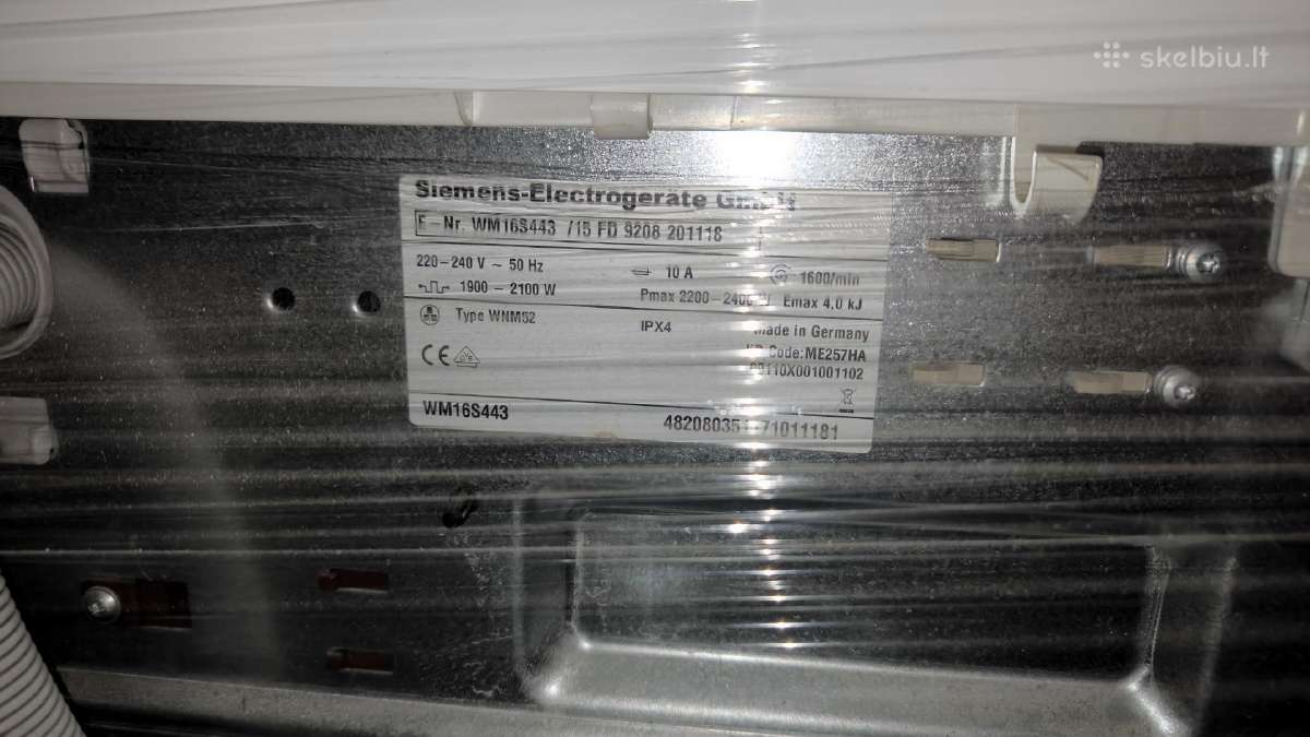 Siemens Iq700 (Vokietija) - nuotraukos Nr. 4